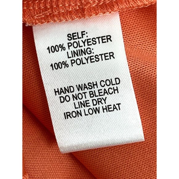 Lulu's Baros Coral Orange Floral Print Off Shoulder Bodycon Dress S Barbie Pink - Picture 10 of 12